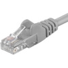 PremiumCord sp6utp005 patch UTP, RJ45-RJ45, CAT6, 0,5m, šedý