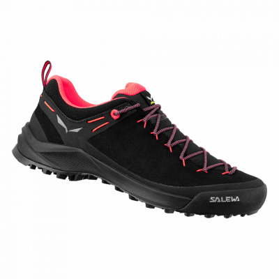 topánky SALEWA WS WILDFIRE LEATHER 0936 BLACK/FLUO CORAL 5 UK
