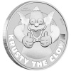 KRUSTY THE CLOWN - THE SIMPSONS SERIE - 1 OZ 2020 TUVALU - STRIEBORNÁ INVESTIČNÁ MINCA