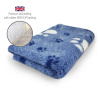 DRYBED Premium Vet Bed Big Paw modrý 150 x 100 cm
