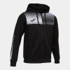 ECO SUPERNOVA ZIP-UP HOODIE mikina s kapucňou čierna biela 5XS
