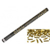 Konfety 80cm -ZLATÉ METALICKÉ- Silvester
