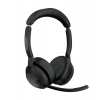 Jabra Evolve2 55/Stereo/ANC/USB/BT-USB/Bezdrať/MS/Stand/Čierna (25599-999-989)