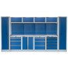 Kvalitný PROFI BLUE dielenský nábytok 3920 x 495 x 2000 mm - MTGS1300A88