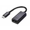 C-TECH adaptér Type-C na Displayport, M/F, 15cm