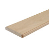 TD - DREVENÝ PRAH S TESNENÍM - DUB BIELENÝ DUB 12 - Bielený lakovaný 9 cm 100 cm – cena za ks