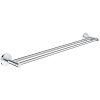 GROHE Essentials dvojitý držiak na uteráky, dĺžka 654 mm, chróm, 40802001