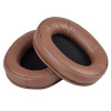 1 pár Steelseries Arctis 3 Pro / 5 / 7 kožené vankúšiky na slúchadlá, pena, Farba: Hnedá