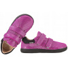 BARTEK 8300565 BAREFOOT DIEVČENSKÉ POLTOPÁNKY KOŽA fuchsia Fuchsia 25