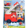 TM Toys Moose Bluey Modrá hasičská sada s 2 mi