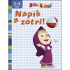 Máša a medveď Napíš a zotri!