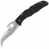 Turistický nôž Spyderco C12SBK2W (Spyderco Matriarch 2 FRN Black Emerson Nôž)