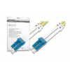 Digitus DK-2933-10 Fiber Optic Patch Cord, LC to LC, Singlemode, OS1, 09/125 µ, Duplex Length 10m