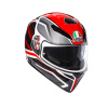 AGV K3 Multi PROTON Čierna/Červená