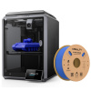 CREALITY 3D 3D tlačiareň Creality K1, rýchlosť tlače 600 mm/s + 1 kg modrého vlákna PLA Hyper