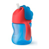 PHILIPS AVENT Kúzelný hrnček s ohybnou slamkou Avent 200 ml modrý modrá