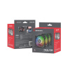 Ventiátor Genesis OXAL 120 ARGB, 3-Pack, černý NGF-2265