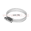 hadicová spona neperforovaná typ W1, 25-40 mm (sada 10 ks) 9906043K