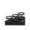 PanzerGlass Hoops - Chránič na objektiv pro mobilní telefon - černá - pro Samsung Galaxy S23, S23+, 1207