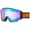 Uvex Lyžařské brýle Uvex ATHLETIC CV black (mirror blue/colorvision® orange)
