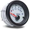 Auto Gauge – ukazovateľ tlaku oleja, biely