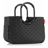 Reisenthel Loopshopper L Frame Glossy dots black 25 l