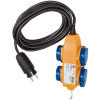 Brennenstuhl stavebný IP44 s blokom Powerblock 5m čierny H07RN-F 3G1,5 1169201