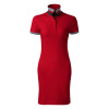 MALFINI PREMIUM Šaty Dress up 271, krátký rukáv, dámské MAL-2717113 S Červená formula