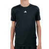 Chlapecké tričko Adidas Pro Tee Boys JI9265 čierne - Velikost 152 / 11-12 y