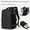 Príručná batožina ruksak pre Ryanair Čierna