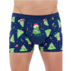 Pánske vianočné boxerky 007/73 stromčeky, VYBRAŤ VEĽKOSŤ BIELIZNE 2XL