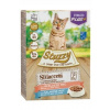 Stuzzy Cat Shreds Sterilized trhané mäso z tresky a lososa 12 x 85 g