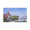 Piešťany - Akad. mal. Igor Navrotskyi, originálny, ručne maľovaný obraz S (do veľkosti 45x45cm) Viac farieb