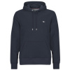 Gant Mikiny REG SHIELD HOODIE Námornícka modrá