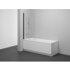 Ravak NVS1-80 Vaňová zástena 1-dielna pevná 80x140cm, Black, Transparent 7O840300Z1