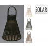 Lampáš svietnik LED 14 cm solárny mix