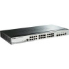 D-Link DGS-1510-28P 28-port 1Gb Stackable SmartPro switch, 2x SFP, 2x 10G SFP+ , PoE DGS-1510-28P/E