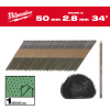 MILWAUKEE 4932492599 Rámovacie klince 34° D-Head 50 mm / RS / B / SC1 - 2.200 ks