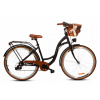 Mestsky bicykel - Dámsky mestský bicykel 28 ALU ľahký SHIMANO 7 košík (Dámske mestské bicykle 28 Alu Light Shimano 7 Basket)