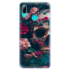 Odolné silikónové puzdro iSaprio - Skull in Roses - Huawei P Smart 2019