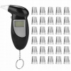 ALKOHOL TESTER LCD TESTER ALKOHOLU + VYMENITEĽNÝCH 30 KONCOVIEK