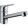 HANSGROHE Focus M43 páková drezová batéria EcoSelection, 1jet, výška výtoku 98 mm, chróm, 71818000