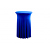 TENTino Elastický obrus SKIRTING na koktailový bistro stôl 80 cm VIAC FARIEB Farba obrusu: MODRÁ / ROYAL BLUE