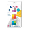 Modelovacia hmota, sada, 12x25 g, na vypálenie, FIMO 