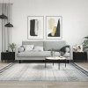 zahrada-XL Konferenčné stolíky 2 ks, čierne 50x50x40 cm, kompozitné drevo 829431