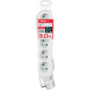 Strend Pro 213331 Kabel DG-F805B L-3 m, prodlužovací kabel, bílý, 5x zásuvka