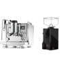 Rocket Espresso R NINE ONE + Eureka Mignon Silenzio, BL black