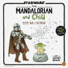 Chronicle Books Star Wars The Mandalorian and Child 2025 Wall Calendar