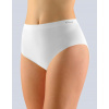 GINA Dámske bavlnené bezšvové nohavičky so širším bokom | 01000P - biela, XL/XXL