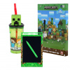Mini balíček Minecraft – Adventný kalendár, pohárik Creeper a LCD tablet (3v1)